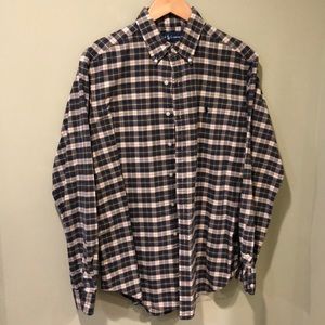 Ralph Lauren L plaid button down